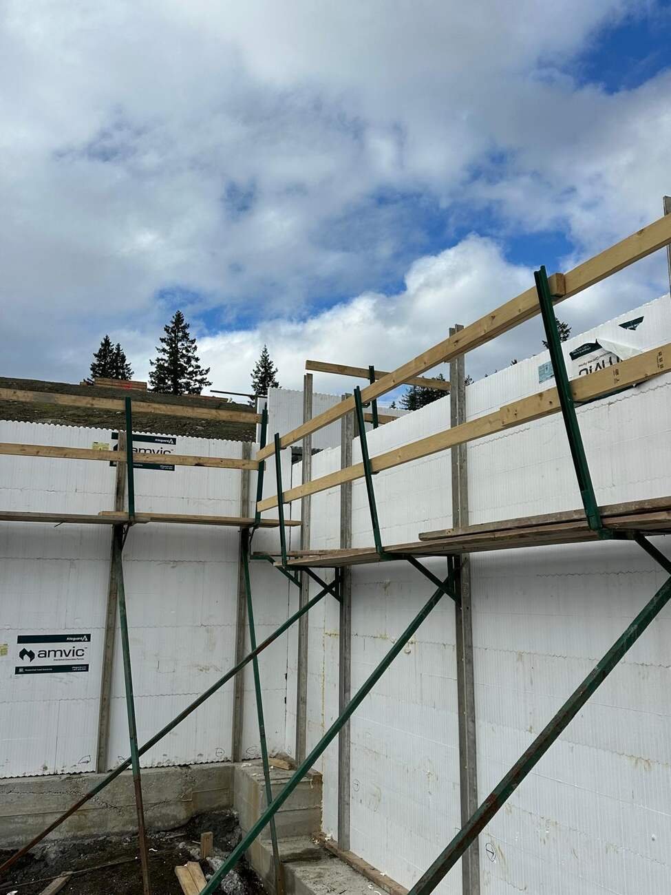 Concrete Forming & ICF — TruMen Constructions project
