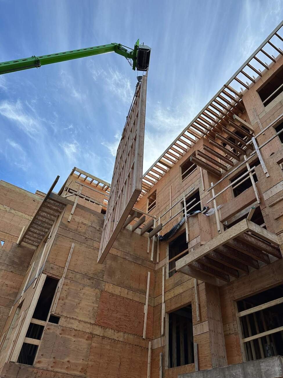 Wood Framing — TruMen Constructions project