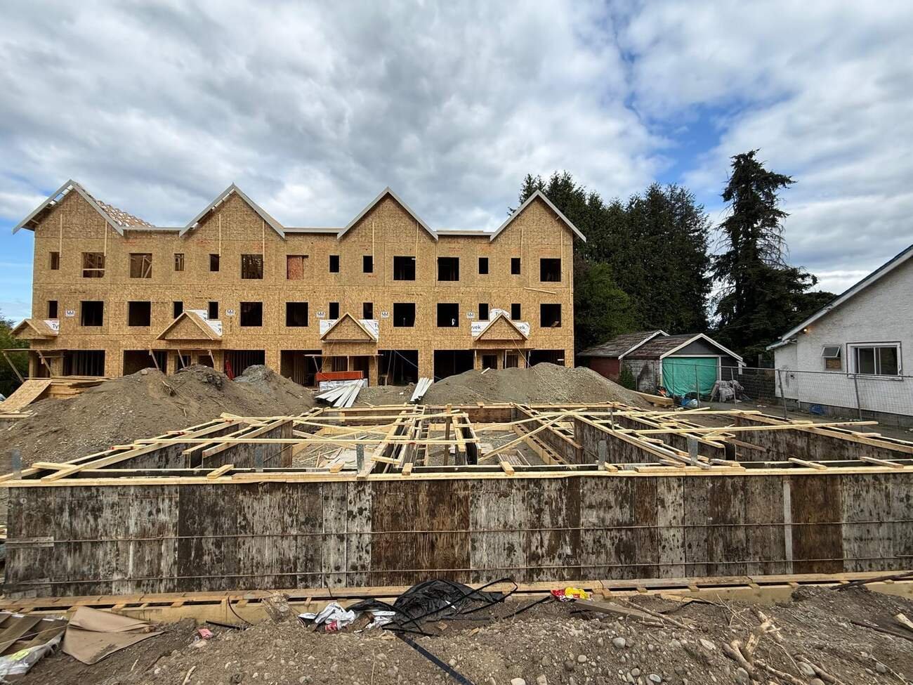 Wood Framing — TruMen Constructions project