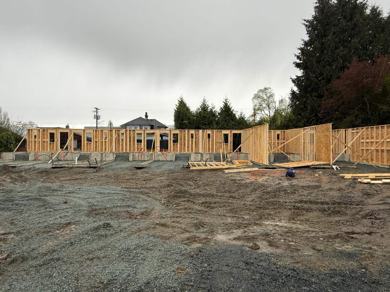 Wood Framing — TruMen Constructions project