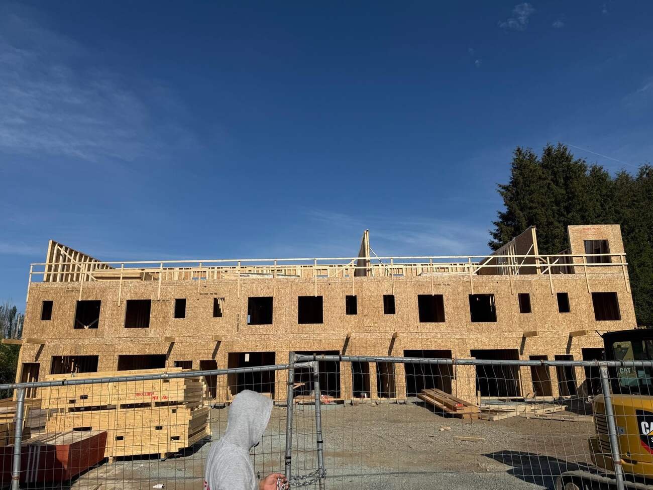 Wood Framing — TruMen Constructions project
